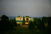 Tõravere observatooriumi ja Moskva Atmosfäärifüüsika instituudi mõõtmiskampaania Saaremaal Tagamõisas 1973. aastal. Tõravere buss-laboratoorium.